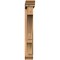 Ekena Millwork Balboa Traditional Smooth Bracket w/ Offset Brace, Western Red Cedar, 5 1/2"W x 30"D x 38"H BKT0604X30X38BOA01SWR - alternate 3